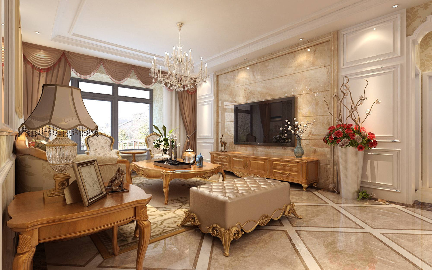 歐式風格裝修：經典與精緻的室內設計